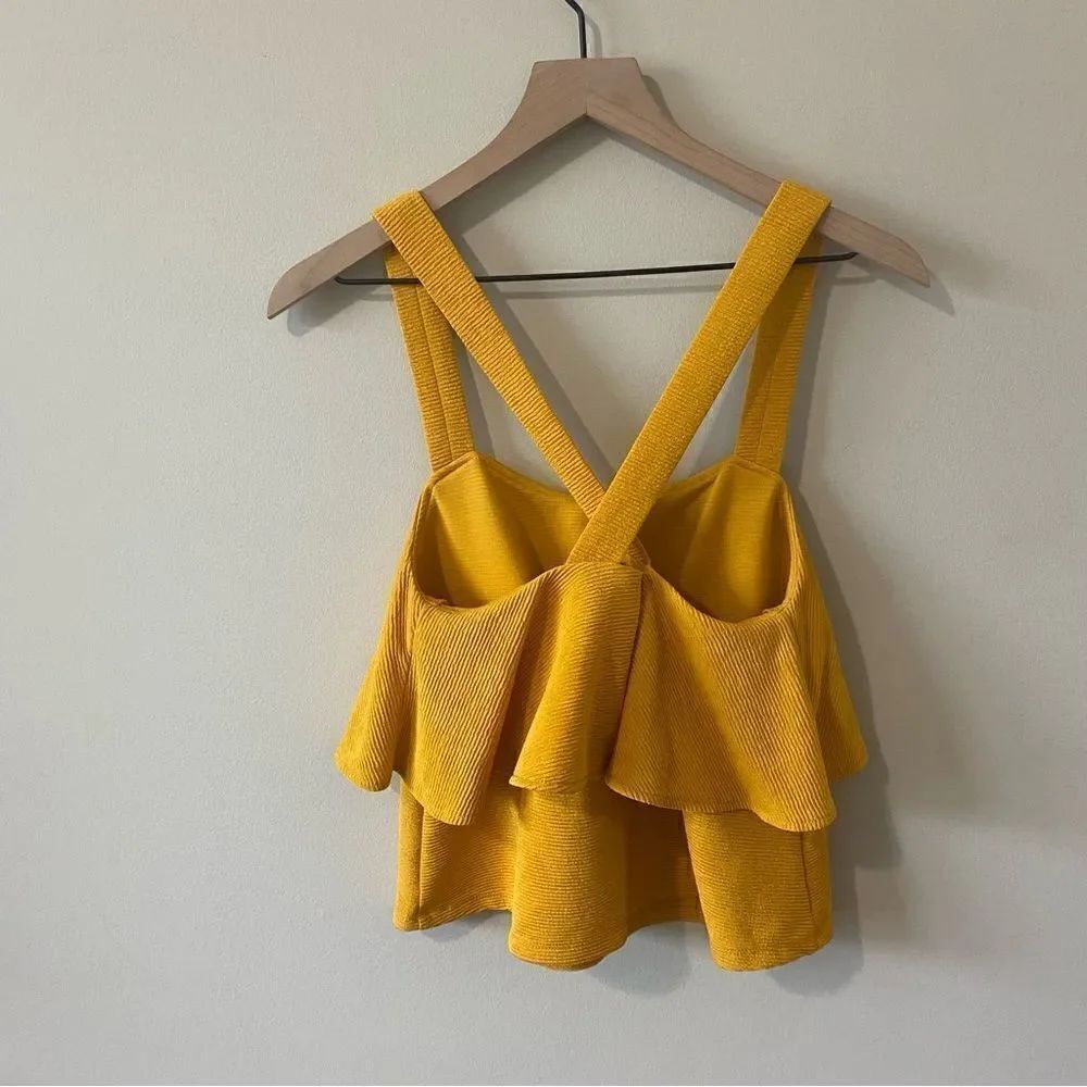 Madewell Texture & Thread Tiered Tank - Picture 6 of 11